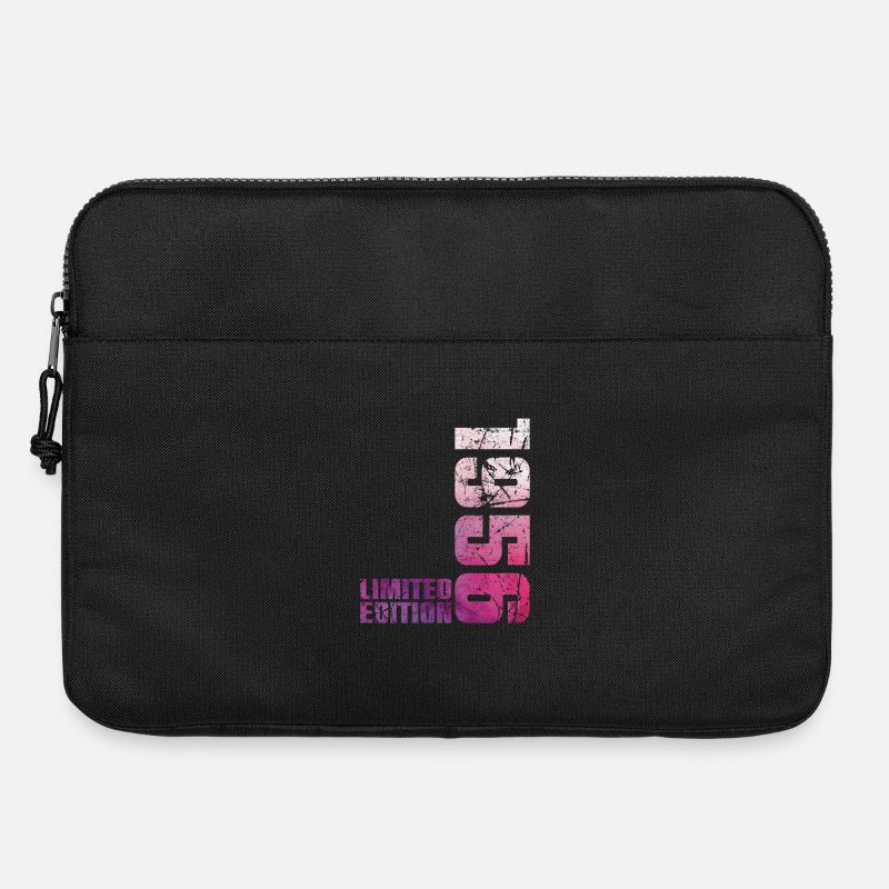 70. Geburtstag Mann Frau 70 Jahre 1956 Geschenk - Laptoptasche 15" - Schwarz