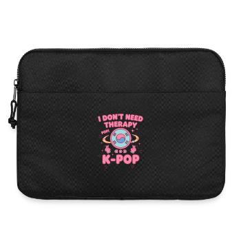 Ich brauche keine Therapie, Pop, K-Pop, koreanische Musikfans. - Laptoptasche 15" - Schwarz - Vorne