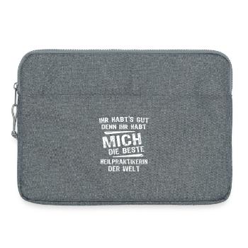 Naturopath Legend - Laptop bag 15" - heather grey - Front