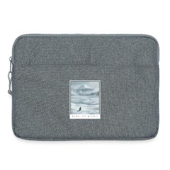 Penguin meant for greater - But Why - Laptop bag 15" - heather grey - Front