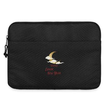 Happy Lunar New Year - Laptoptasche 15" - Schwarz - Vorne