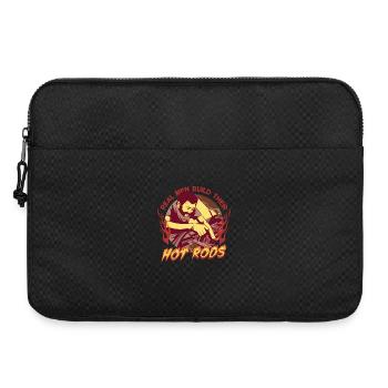 Collectionneurs vintage Vrais Hommes Construisent Leurs Hot Rods - Sacoche pour ordinateur portable 15 pouces - noir - Devant