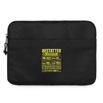 Undertaker – May contain traces of sarcasm - Laptop bag 15" - black - Front