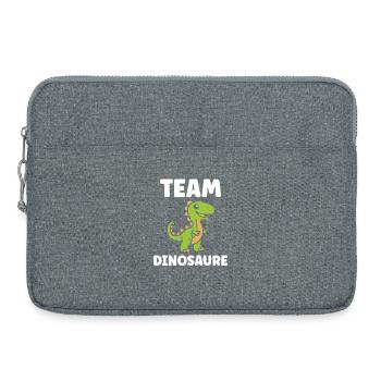 Team Dinosaure  - Sacoche pour ordinateur portable 15 pouces - gris chiné - Devant