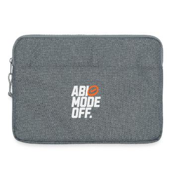 Mode Abio désactivé - Sacoche pour ordinateur portable 15 pouces - gris chiné - Devant
