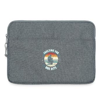 eisangeln - Laptop bag 15" - heather grey - Front