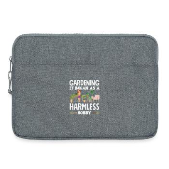 Gardening It started as a harmless hobby botany - Laptop bag 15" - heather grey - Front