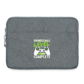 Grundschule Abschluss 2026 Grundschulabschluss - Laptoptasche 15" - Grau meliert - Vorne