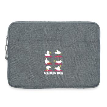 Annonce de la grossesse maman des jumeaux maman maman - Sacoche pour ordinateur portable 15 pouces - gris chiné - Devant