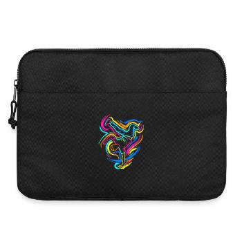 Breakdancing - Laptop bag 15" - black - Front