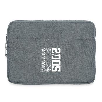 21E ANNIVERSAIRE DU BASKETBALL EN ÉDITION LIMITÉE 2005 - Sacoche pour ordinateur portable 15 pouces - gris chiné - Devant