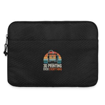  3D Printing Over Everything Retro 3D Druck Maker - Laptoptasche 15" - Schwarz - Vorne