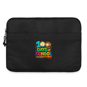 100 Days School Color Explosion - Laptop bag 15" - black - Front