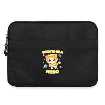 Geboren, um ein Helden-Kätzchen-Astronaut zu sein – Neutral 2 - Laptoptasche 15" - Schwarz - Vorne