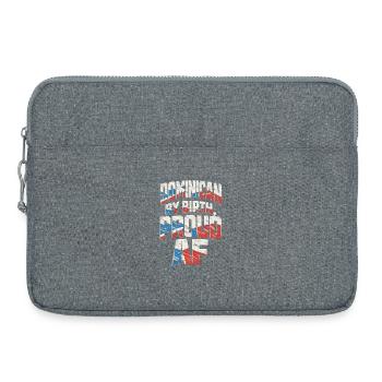 Dominikanisch Dominicain de naissance - Sacoche pour ordinateur portable 15 pouces - gris chiné - Devant