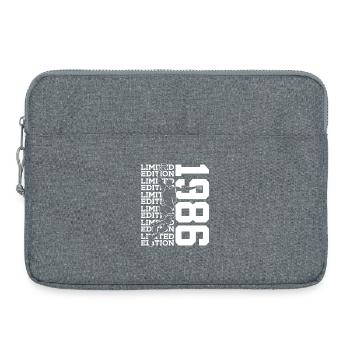 40E ANNIVERSAIRE DU BASKETBALL EN ÉDITION LIMITÉE 1986 - Sacoche pour ordinateur portable 15 pouces - gris chiné - Devant