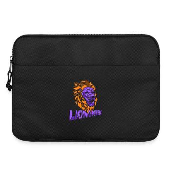 Safari Afrique Faune du Serengeti Lion d’Halloween - Sacoche pour ordinateur portable 15 pouces - noir - Devant