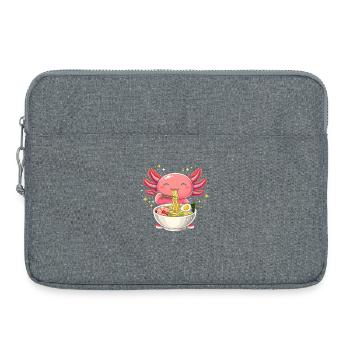 Ange ramen avec des nouilles - Sacoche pour ordinateur portable 15 pouces - gris chiné - Devant