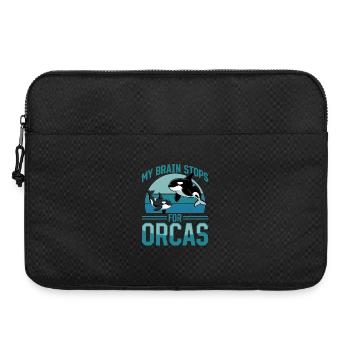 Funny Orca - Laptoptasche 15" - Schwarz - Vorne