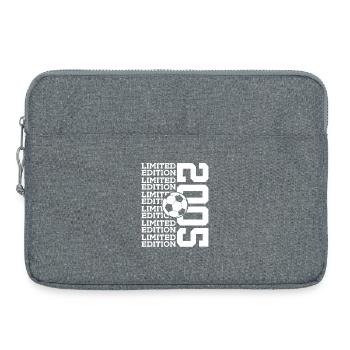 21E ANNIVERSAIRE DU FOOTBALL EN ÉDITION LIMITÉE 2005 - Sacoche pour ordinateur portable 15 pouces - gris chiné - Devant