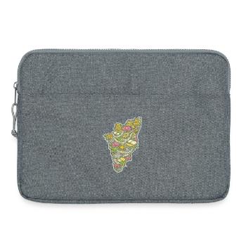 Sri Lanka Tamil Tamilisch - Laptoptasche 15" - Grau meliert - Vorne