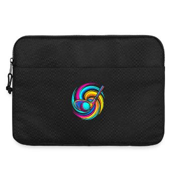 Club de golf - Sacoche pour ordinateur portable 15 pouces - noir - Devant