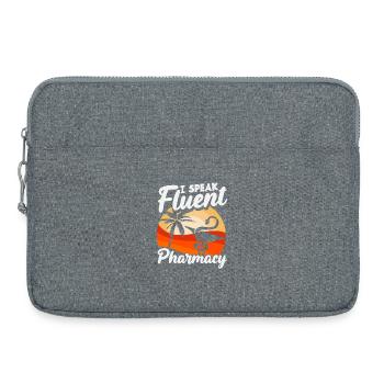 Apotheker Sprechen Fließend Pharmazietechniker - Laptoptasche 15" - Grau meliert - Vorne