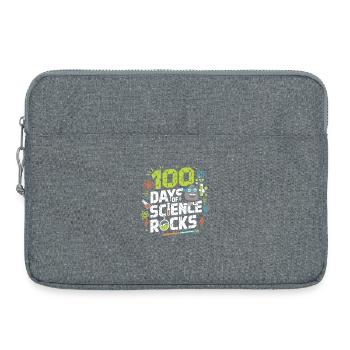 100 Jours de Science Rock - Sacoche pour ordinateur portable 15 pouces - gris chiné - Devant