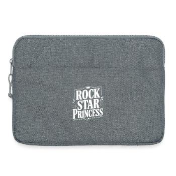 Rock Star Princess - Laptop bag 15" - heather grey - Front