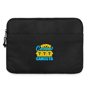 Gambling Fan Casino Gangsta Casino - Laptop bag 15" - black - Front