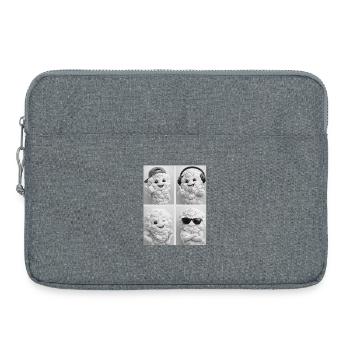 Cauliflower - Laptoptasche 15" - Grau meliert - Vorne