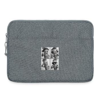 Carrot - Laptoptasche 15" - Grau meliert - Vorne