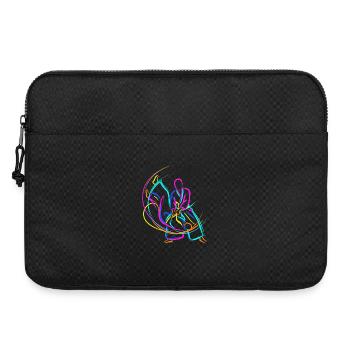 Judo Arts martiaux - Sacoche pour ordinateur portable 15 pouces - noir - Devant