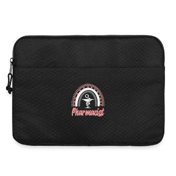 Boho Rainbow Apothekerin Pharmazietechnikerin - Laptoptasche 15" - Schwarz - Vorne
