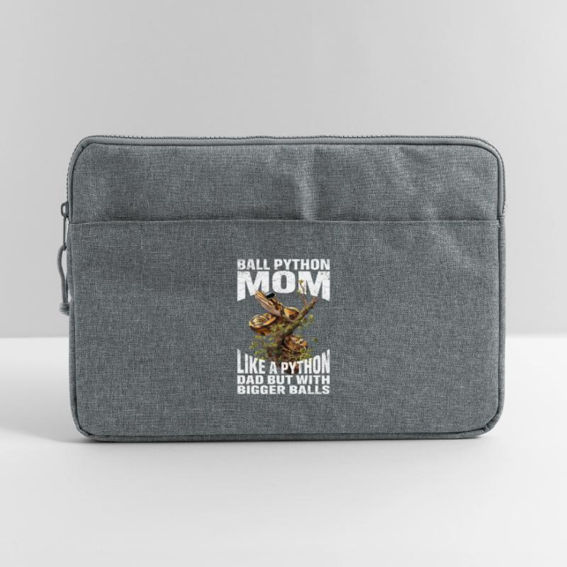 Königspython Mom Mama Schlangen Terrarium Python Laptoptasche 15"
