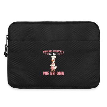 Oma Gans Köchin Muttertag - Laptoptasche 15" - Schwarz - Vorne