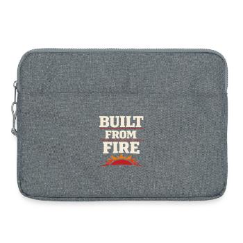 Heilungsreise Zur Transformation Innerer Stärke - Laptoptasche 15" - Grau meliert - Vorne