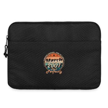 March 2001 | Birthday gift - Laptop bag 15" - black - Front