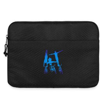 Artistic cycling, artistic cycling, indoor cycling - Laptop bag 15" - black - Front