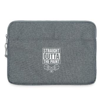 Straight Outta The Paint Basketball Sport - Laptop bag 15" - heather grey - Front