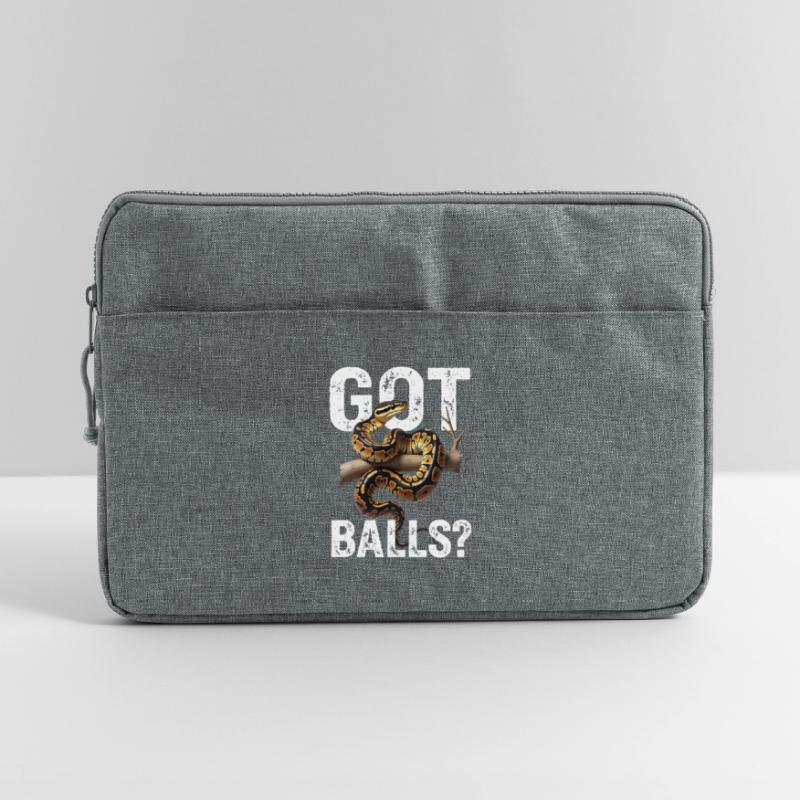 Königspython Schlangen Liebhaber Terrarium Python Laptoptasche 15"