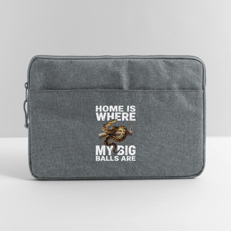 Königspython Schlangen Liebhaber Terrarium Python Laptoptasche 15"