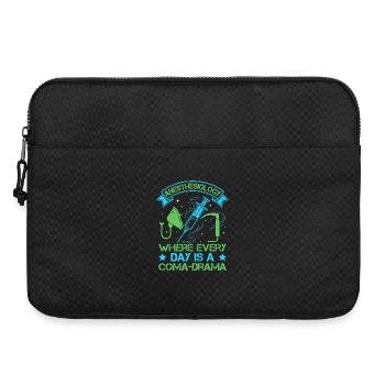 Anesthesiologist Coma-Drama Anesthesia - Laptoptasche 15" - Schwarz - Vorne