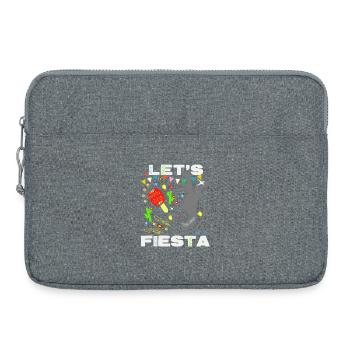 Let's Fiesta Festival - Sacoche pour ordinateur portable 15 pouces - gris chiné - Devant