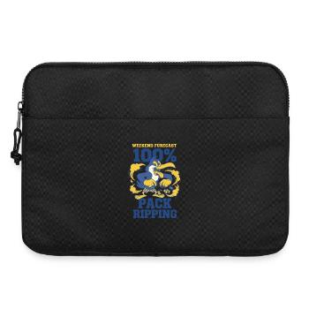 Wochenend-Vorhersage-Pack-Ripping-Karten-Sammler - Laptoptasche 15" - Schwarz - Vorne