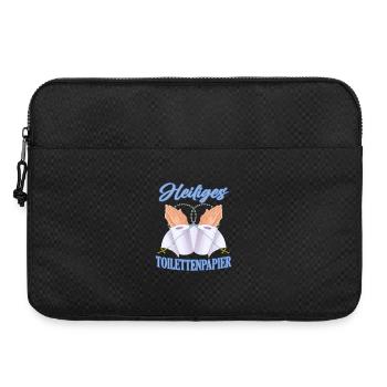 Saint papier toilette - Sacoche pour ordinateur portable 15 pouces - noir - Devant