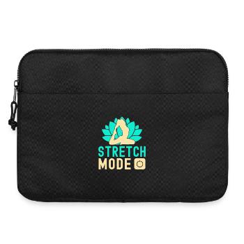 Yoga Stretch Mode On Funny Yoga - Laptop bag 15" - black - Front