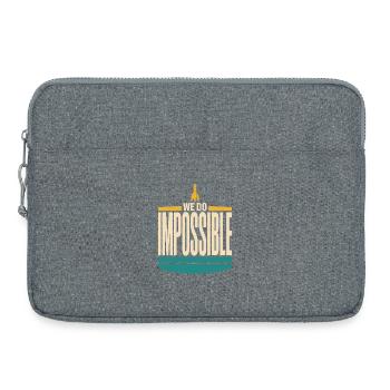 Raketenwissenschaft Raketenwissenschaftler Luft- - Laptoptasche 15" - Grau meliert - Vorne