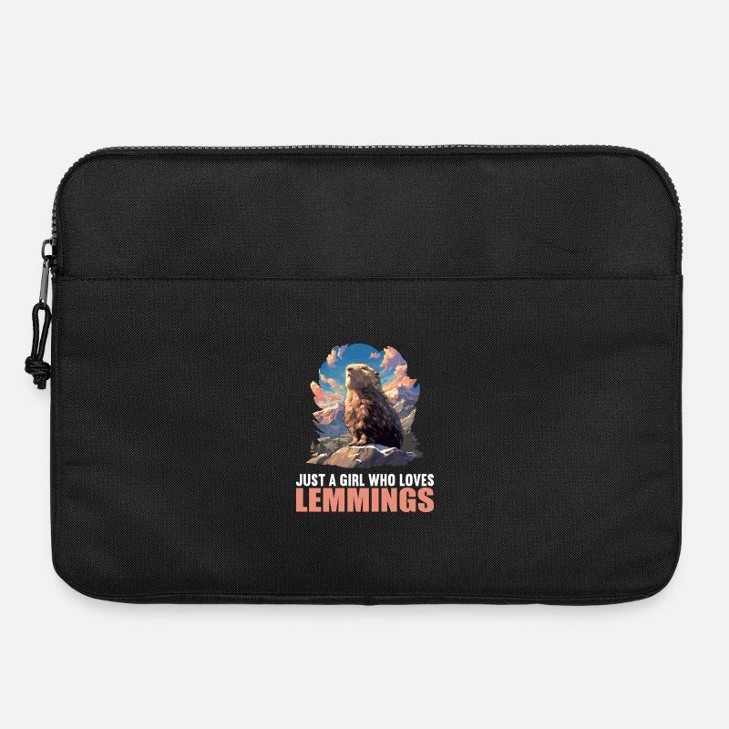 Lemminge Lemming - Laptoptasche 15" - Schwarz