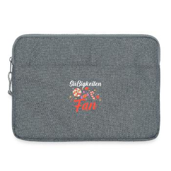 Sweets Sweet Tooth Cute Girl - Laptop bag 15" - heather grey - Front